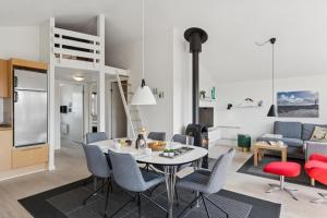 Khu vực ghế ngồi tại Feriehus 3005