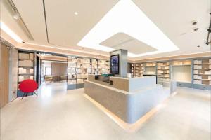 Khu vực ghế ngồi tại JI Hotel Shanghai University Tacheng Road