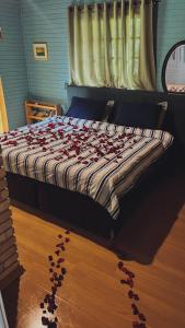 Postel nebo postele na pokoji v ubytování Refúgio Zakopane + 13 fotografií