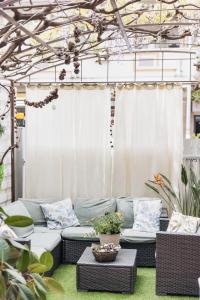 Χώρος καθιστικού στο Mediterranea Sea House