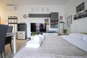 Μια τηλεόραση ή/και κέντρο ψυχαγωγίας στο La Casa di Dante Bologna