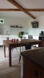 Kuchyň nebo kuchyňský kout v ubytování Schluchsee 102 qm mit Whirlpool