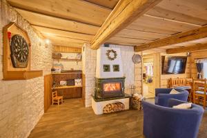 Posezení v ubytování Chalupa Javořinka