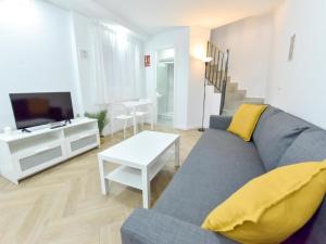 Χώρος καθιστικού στο Algaba Málaga Casita