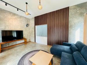 TV a/nebo společenská místnost v ubytování Smile house2