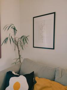 Χώρος καθιστικού στο Casa das Essências, Quinta de Santo António