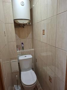 Et badeværelse på Cozy apartment