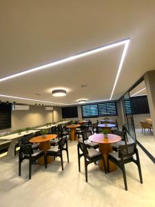 Εστιατόριο ή άλλο μέρος για φαγητό στο Studio Design 3 Apt 809 -Mandi Hospitalidade