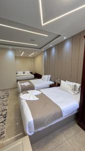 Postel nebo postele na pokoji v ubytování Heart Scarab Pyramids View