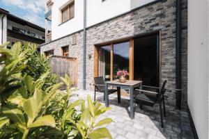 Balkón nebo terasa v ubytování Residenz Illyrica Tirol