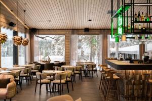 Restaurace v ubytování Wilderness Hotel Kieppi