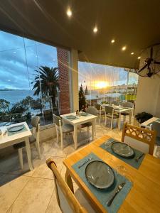 Balkón nebo terasa v ubytování Center Apartment Sarande