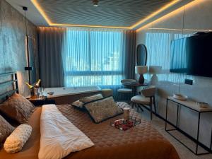 TV a/nebo společenská místnost v ubytování love on the sea