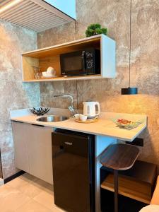 Kuchyň nebo kuchyňský kout v ubytování love on the sea