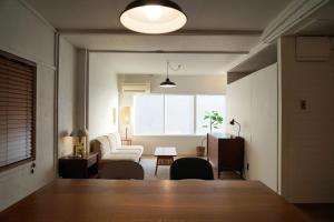 Posezení v ubytování Kuri Apartment