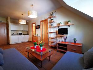 Køkken eller tekøkken på IMEDA apartamentos ARTTYCO