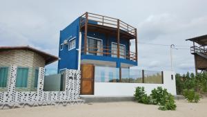 Το κτήριο όπου στεγάζεται  η παραθεριστική κατοικία