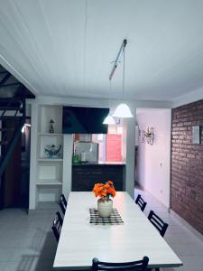 Nhà bếp/bếp nhỏ tại Complejo Althea