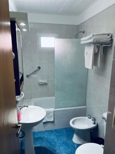 Phòng tắm tại Complejo Althea