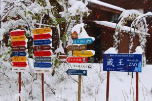 Το 一棟貸し 露天風呂付き Snowfall Meteor τον χειμώνα