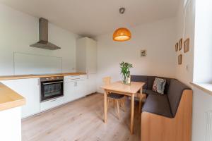 Η κουζίνα ή μικρή κουζίνα στο Apartment Nagelköpfl