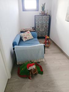 Ένα ή περισσότερα κρεβάτια σε δωμάτιο στο Les Casetes