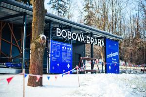 Hotel Monínec v zimě