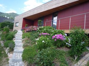 Κήπος έξω από το PurPlus Lodge