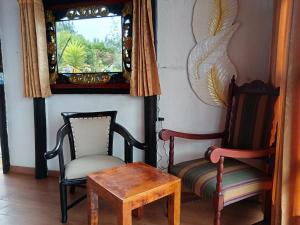 Et opholdsområde på Mirador de Paipa