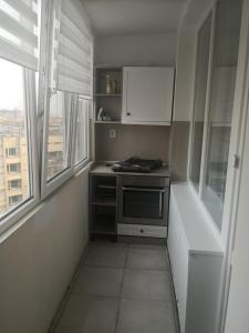 Η κουζίνα ή μικρή κουζίνα στο Panorama flat