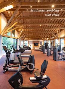 Phòng/tiện nghi tập thể dục tại Casa em Praia do Forte