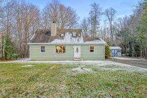 Το κτήριο όπου στεγάζεται  η παραθεριστική κατοικία