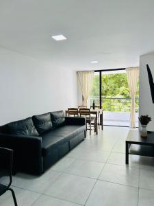 Et opholdsområde på Central apartment in Bello