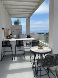 Ban công/sân hiên tại Departamento Concon