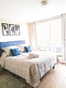 Postel nebo postele na pokoji v ubytování Departamento Osorno centro