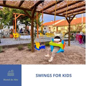 Herní místnost nebo prostor pro děti v ubytování Hostel do Alto - Fão