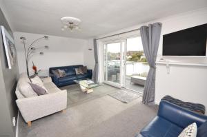 Et tv og/eller underholdning på Broadwater on the river in Wroxham