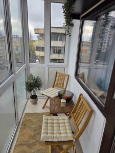 Et opholdsområde på ALiVA Stay Apartment