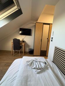 TV a/nebo společenská místnost v ubytování Hotel Montenegro