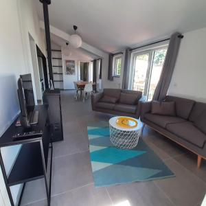 Posezení v ubytování Rabais 57-58