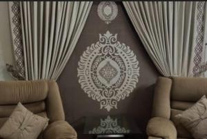 Et opholdsområde på Karwa Apt