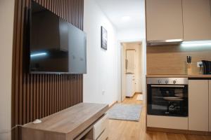 Η κουζίνα ή μικρή κουζίνα στο Phenix Apartments +16 φωτογραφίες