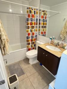 Et badeværelse på PIEZA EN CONDOMINIo