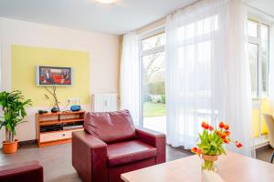 TV/trung tâm giải trí tại Residenz Meeresblick A Fewo 6