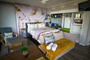 Η κουζίνα ή μικρή κουζίνα στο The Butterfly Villa