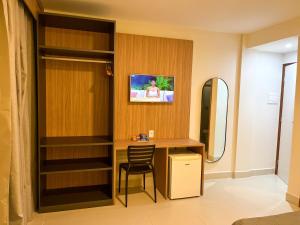 Μια τηλεόραση ή/και κέντρο ψυχαγωγίας στο El Aram Ponta Negra