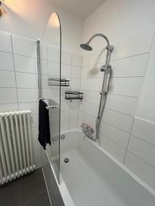 Ένα μπάνιο στο Ferienhaus in ruhiger Lage