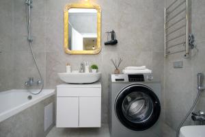 Et badeværelse på Blueberry elegance + 23 billeder