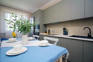 Køkken eller tekøkken på Blueberry elegance