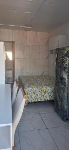 Postel nebo postele na pokoji v ubytování Containers sol e aço